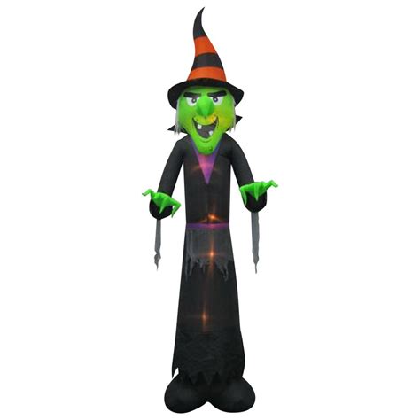 Twelve foot halloween witch